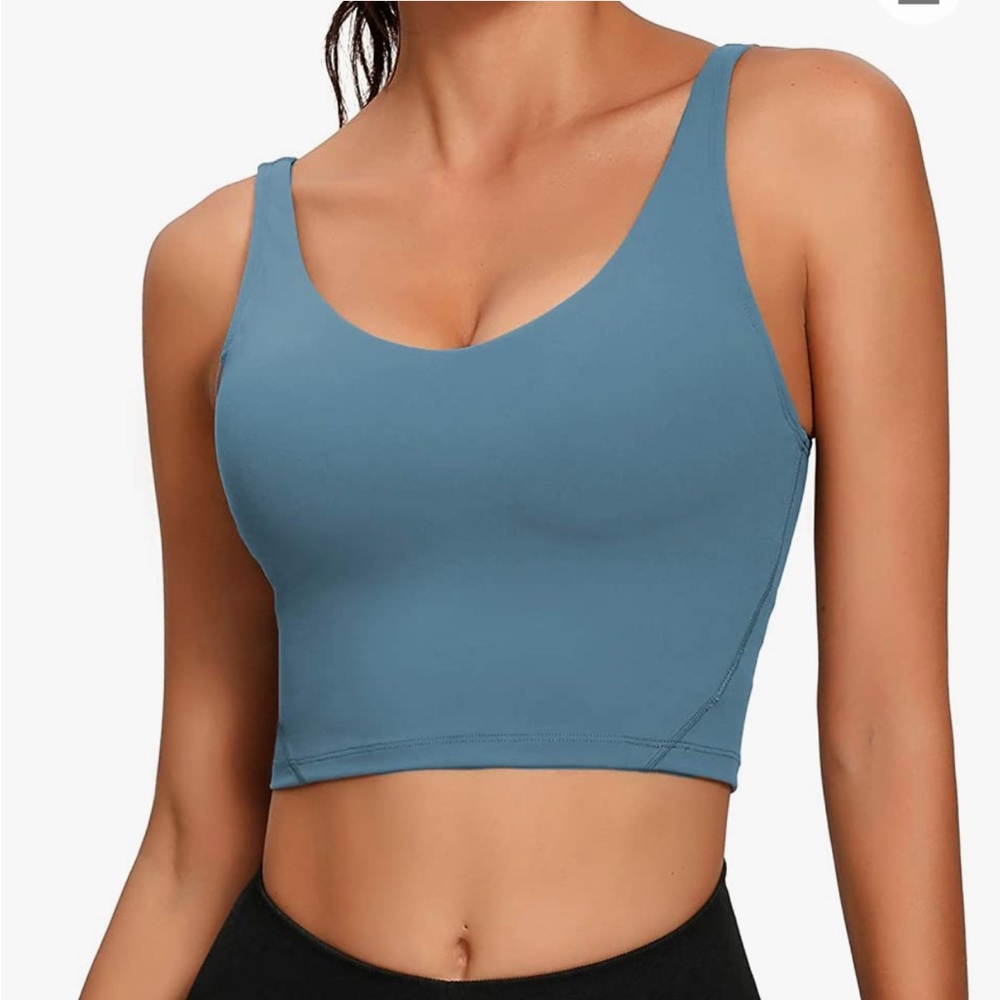Blue tank top